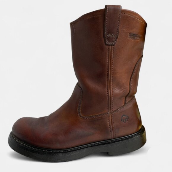 Wolverine Leather Western Cowboy Biker Engineer Work Boots Men's 8.5 M - Picture 16 of 16